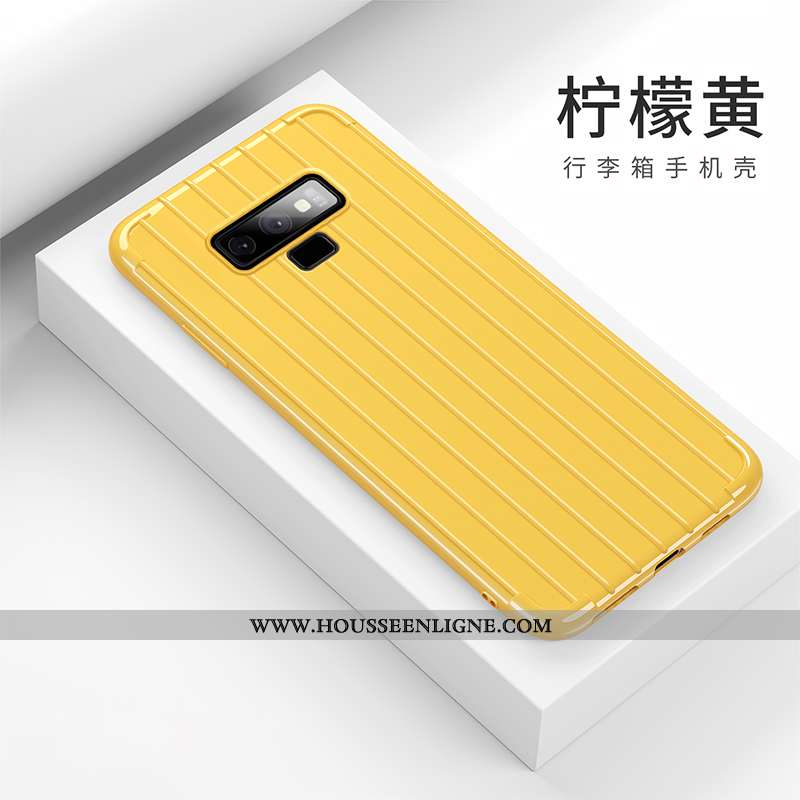 Étui Samsung Galaxy Note 9 Créatif Tendance Protection Incassable Fluide Doux Silicone Personnalité 