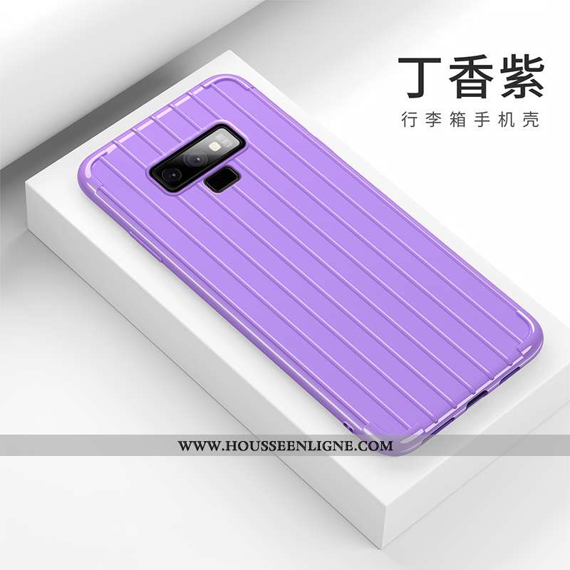 Étui Samsung Galaxy Note 9 Créatif Tendance Protection Incassable Fluide Doux Silicone Personnalité 