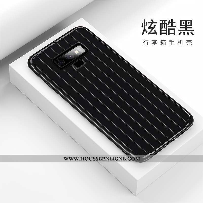 Étui Samsung Galaxy Note 9 Créatif Tendance Protection Incassable Fluide Doux Silicone Personnalité 