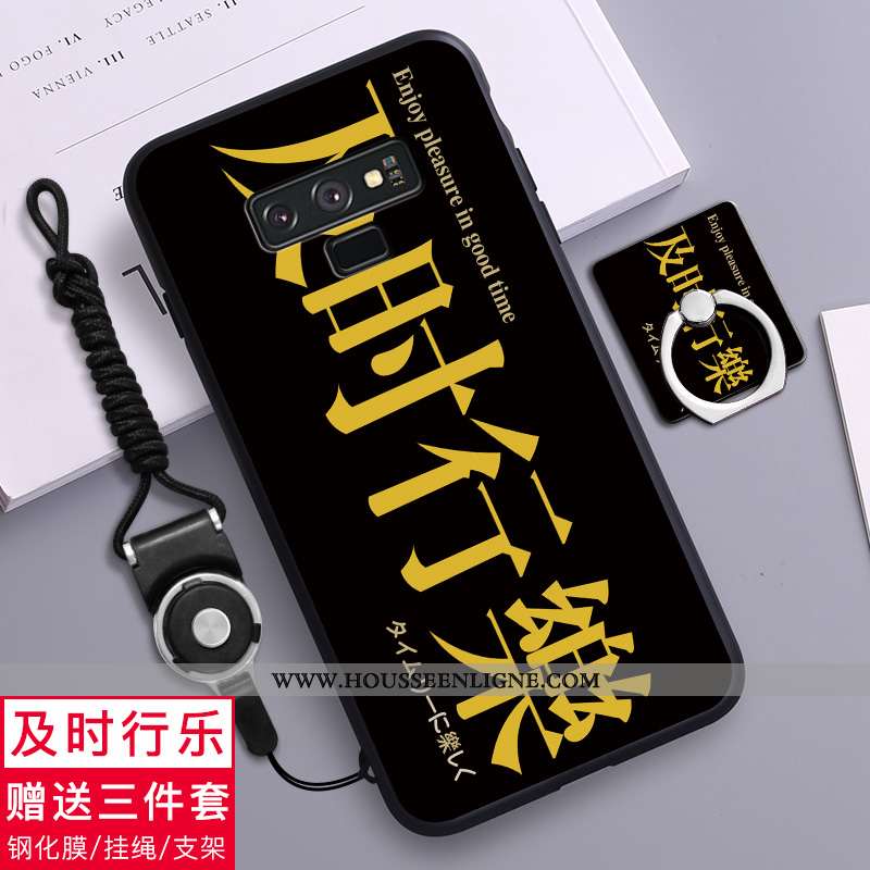 Étui Samsung Galaxy Note 9 Silicone Délavé En Daim Amoureux Tout Compris Coque Fluide Doux Verte
