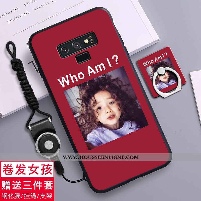 Étui Samsung Galaxy Note 9 Silicone Délavé En Daim Amoureux Tout Compris Coque Fluide Doux Verte