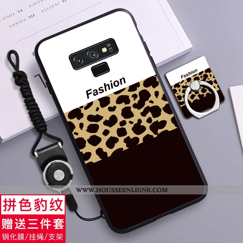 Étui Samsung Galaxy Note 9 Silicone Délavé En Daim Amoureux Tout Compris Coque Fluide Doux Verte