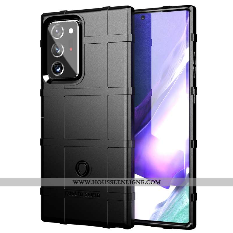 Étui Samsung Galaxy Note20 Ultra Délavé En Daim Personnalité Téléphone Portable Silicone Gris Trois 