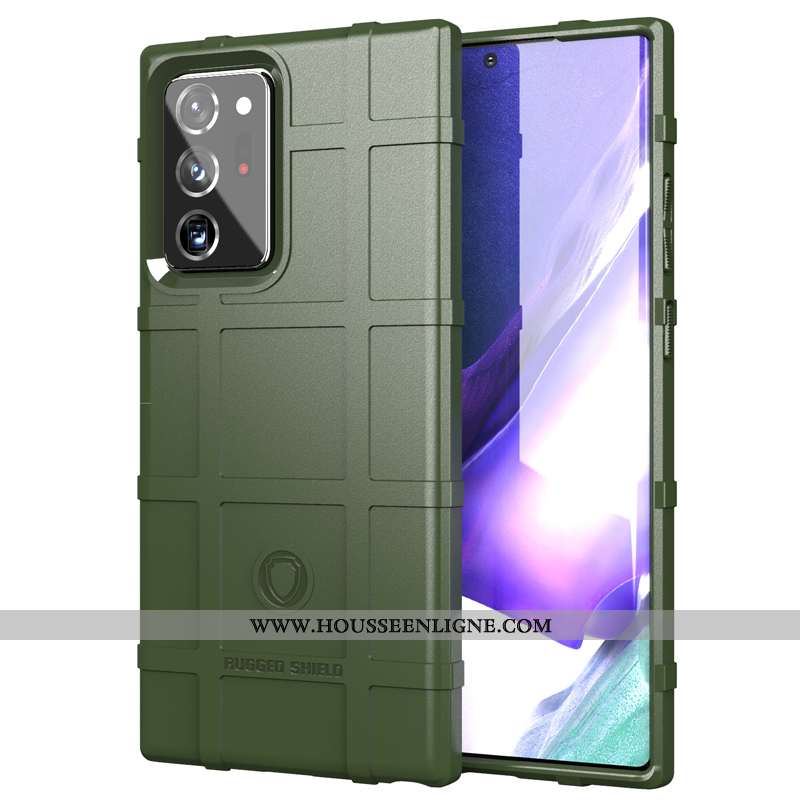 Étui Samsung Galaxy Note20 Ultra Délavé En Daim Personnalité Téléphone Portable Silicone Gris Trois 