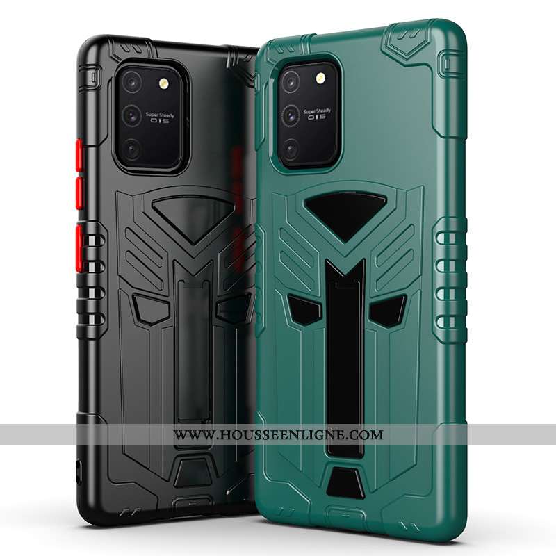 Étui Samsung Galaxy S10 Lite Protection Fluide Doux Support Étoile Téléphone Portable Incassable Ver