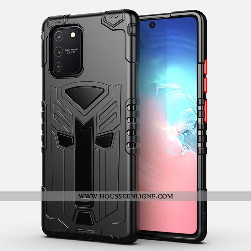 Étui Samsung Galaxy S10 Lite Protection Fluide Doux Support Étoile Téléphone Portable Incassable Ver