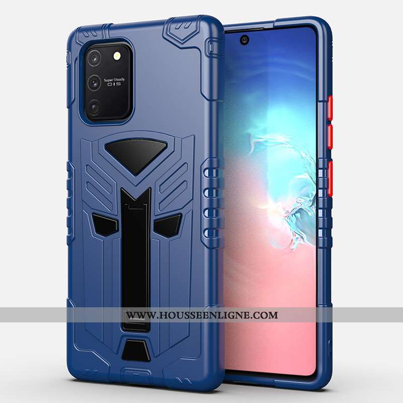 Étui Samsung Galaxy S10 Lite Protection Fluide Doux Support Étoile Téléphone Portable Incassable Ver