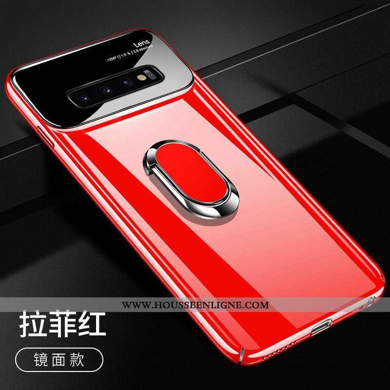 Étui Samsung Galaxy S10+ Tendance Légère Téléphone Portable Difficile Protection Ultra Étoile Blanch