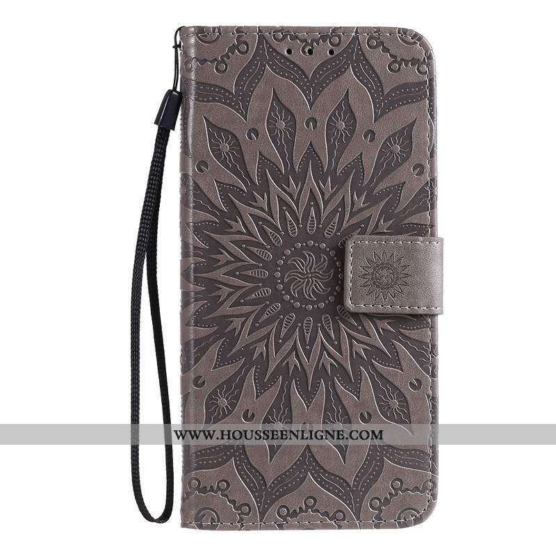 Étui Samsung Galaxy S20 Cuir Étoile Incassable Clamshell Coque Gris