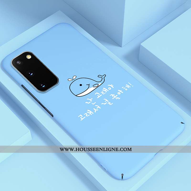 Étui Samsung Galaxy S20 Délavé En Daim Dessin Animé Tendance Luxe Ultra Tout Compris Légère Verte