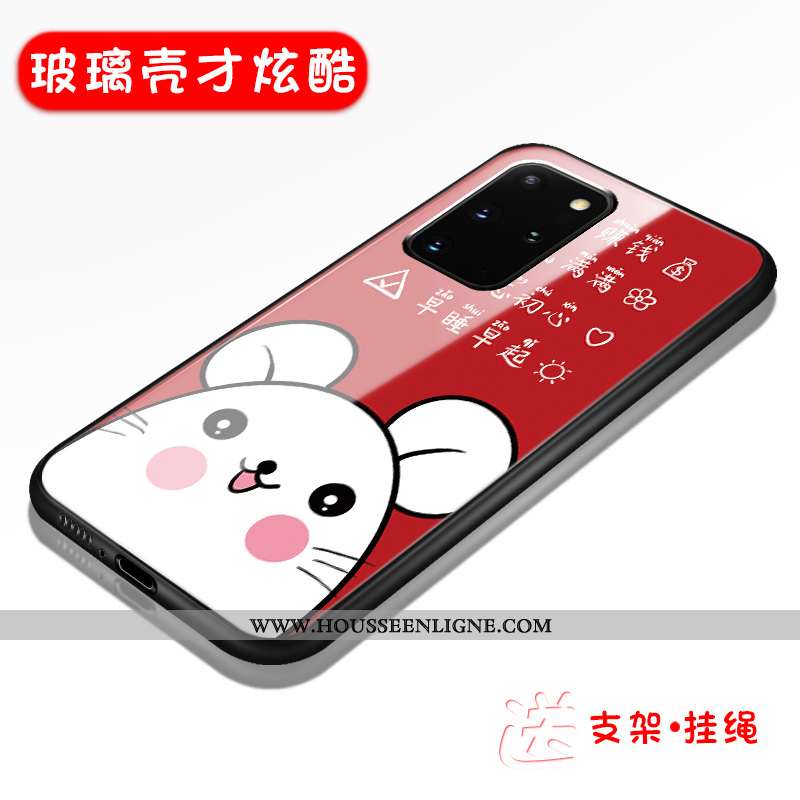 Étui Samsung Galaxy S20+ Mode Délavé En Daim Noir Coque Silicone Incassable Tendance