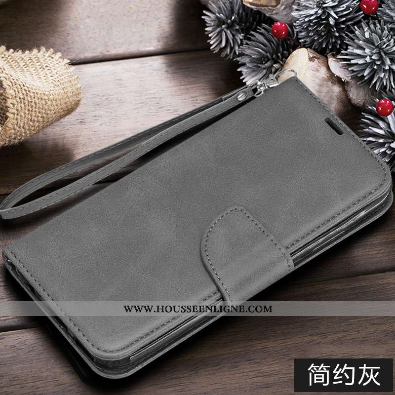 Étui Samsung Galaxy S20 Silicone Cuir Coque Étoile Membrane Gris Fluide Doux