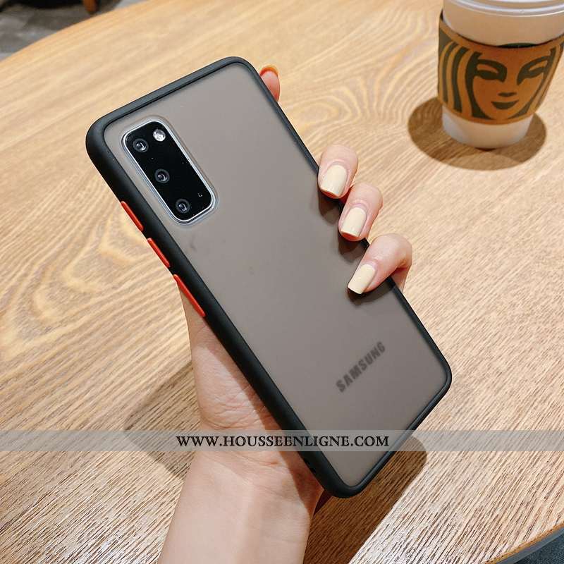 Étui Samsung Galaxy S20 Silicone Mode Étoile Personnalité Délavé En Daim Créatif Nouveau Rouge