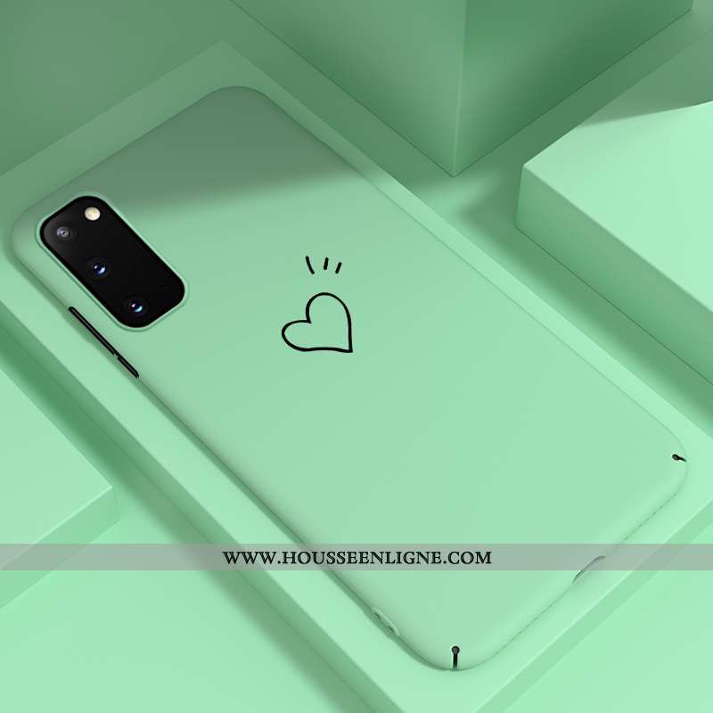 Étui Samsung Galaxy S20 Tendance Légère Incassable Étoile Ultra Simple Violet