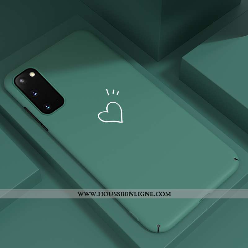 Étui Samsung Galaxy S20 Tendance Légère Incassable Étoile Ultra Simple Violet