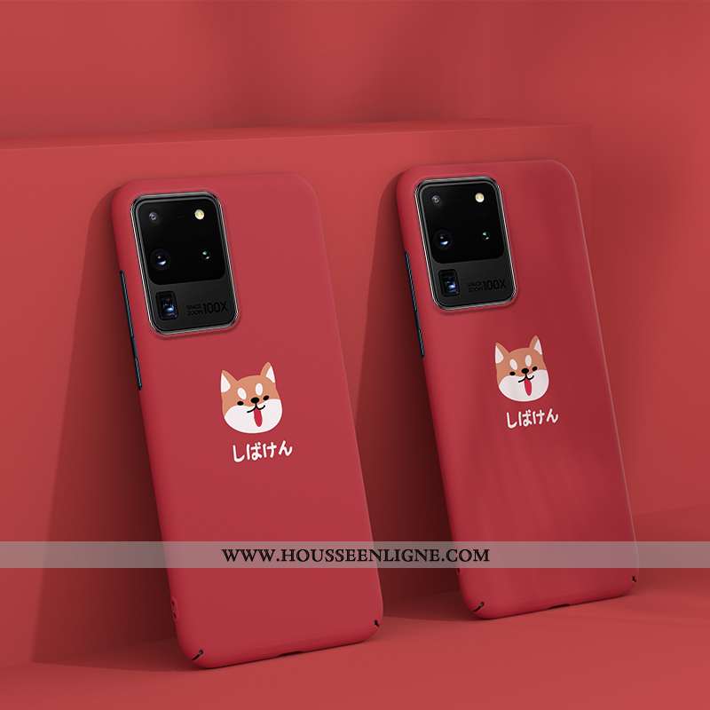 Étui Samsung Galaxy S20 Ultra Dessin Animé Ultra Tendance Nouveau Luxe Incassable Légère Verte