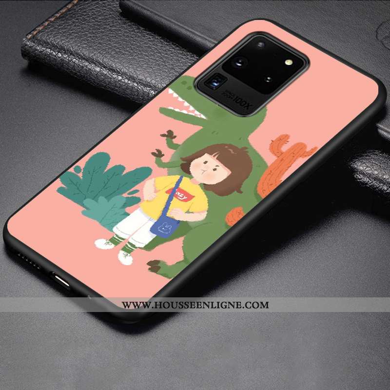 Étui Samsung Galaxy S20 Ultra Fluide Doux Silicone Téléphone Portable Charmant Protection Incassable