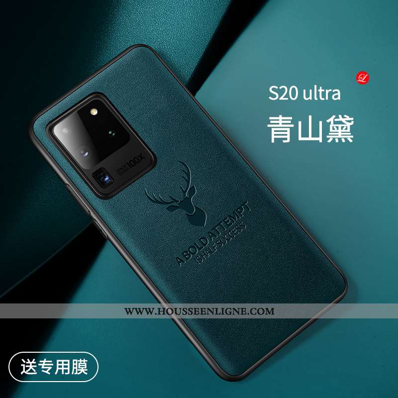 Étui Samsung Galaxy S20 Ultra Personnalité Créatif Protection Téléphone Portable Tout Compris Orange