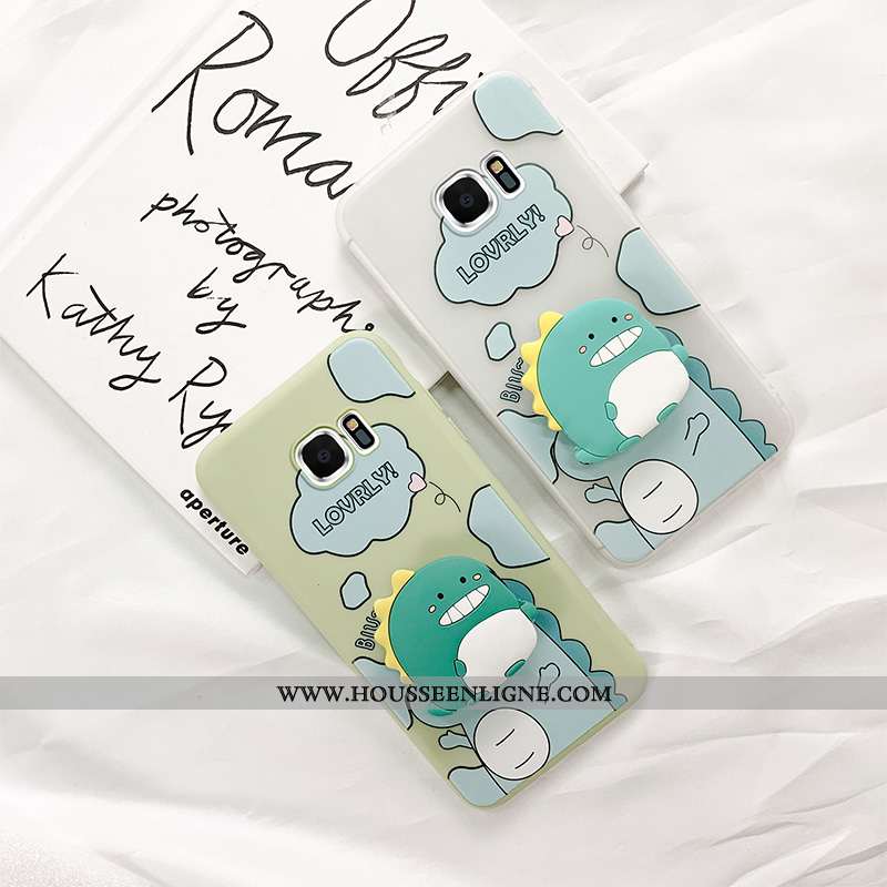 Étui Samsung Galaxy S6 Edge Créatif Dessin Animé Incassable Tendance Téléphone Portable Net Rouge Pr