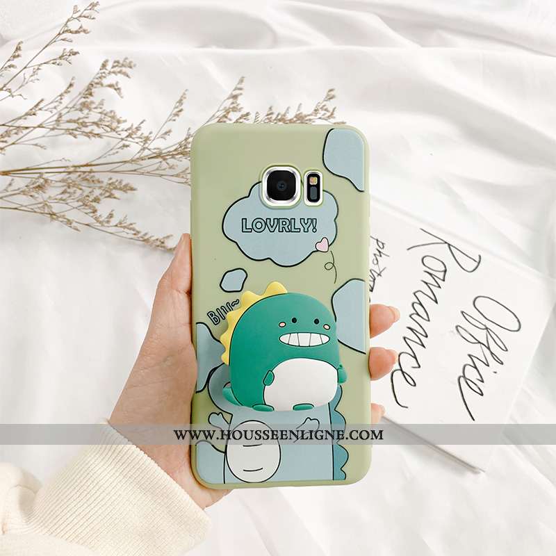 Étui Samsung Galaxy S6 Edge Créatif Dessin Animé Incassable Tendance Téléphone Portable Net Rouge Pr