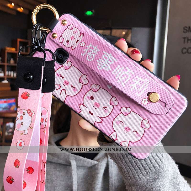 Étui Samsung Galaxy S6 Edge Dessin Animé Charmant Tout Compris Protection Incassable Créatif Net Rou