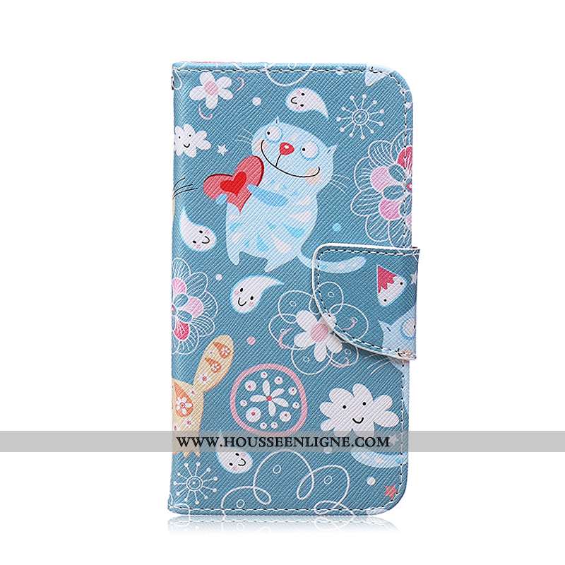 Étui Samsung Galaxy S6 Edge Protection Dessin Animé Coque Étoile Téléphone Portable Cuir Noir