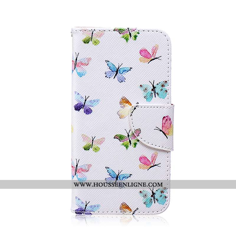 Étui Samsung Galaxy S6 Edge Protection Dessin Animé Coque Étoile Téléphone Portable Cuir Noir