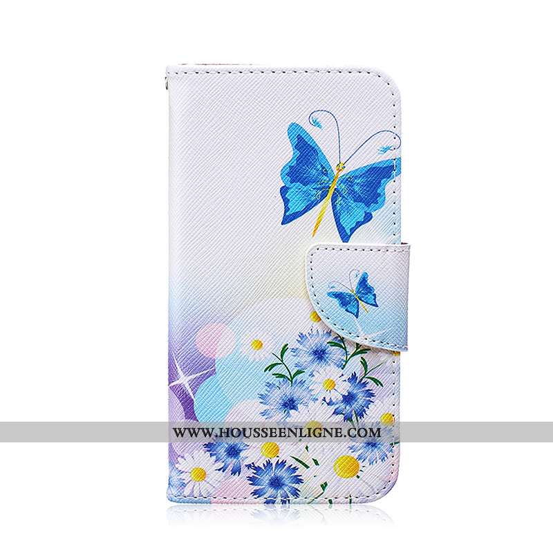 Étui Samsung Galaxy S6 Edge Protection Dessin Animé Coque Étoile Téléphone Portable Cuir Noir