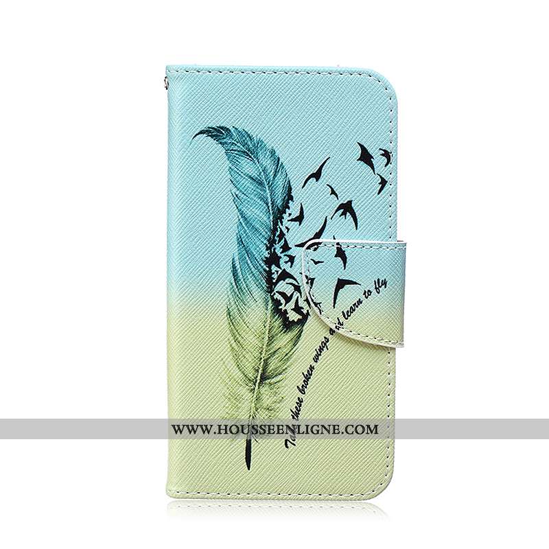 Étui Samsung Galaxy S6 Edge Protection Dessin Animé Coque Étoile Téléphone Portable Cuir Noir