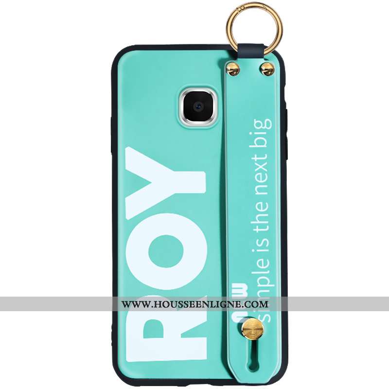 Étui Samsung Galaxy S6 Edge Protection Ultra Coque Fluide Doux Bleu Silicone Étoile