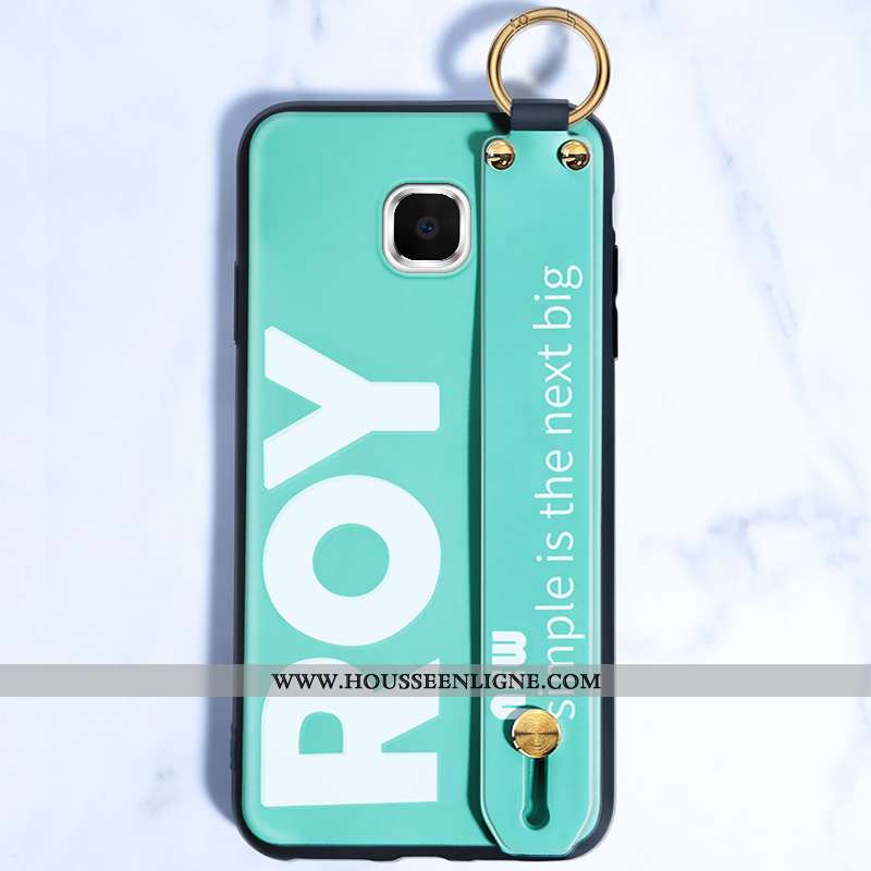 Étui Samsung Galaxy S6 Edge Protection Ultra Coque Fluide Doux Bleu Silicone Étoile