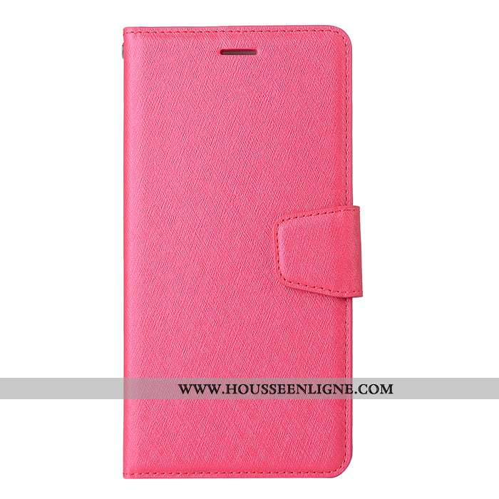 Étui Samsung Galaxy S7 Cuir Clamshell Violet Téléphone Portable Carte Coque