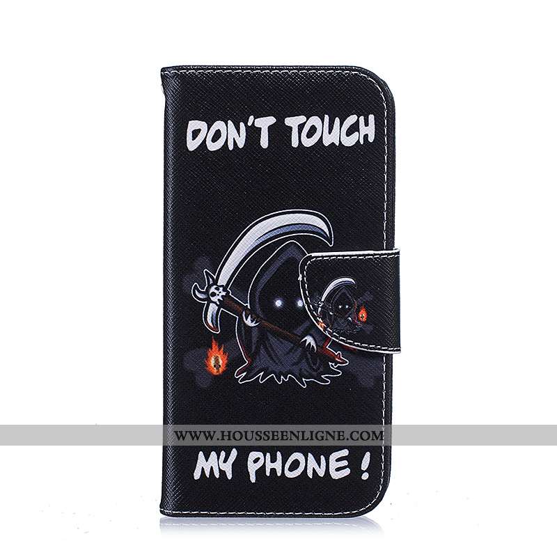 Étui Samsung Galaxy S7 Edge Dessin Animé Cuir Coque Blanc Téléphone Portable Housse Blanche