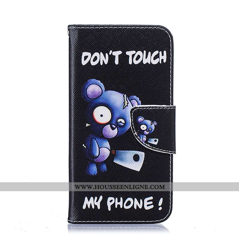 Étui Samsung Galaxy S7 Edge Dessin Animé Cuir Coque Blanc Téléphone Portable Housse Blanche