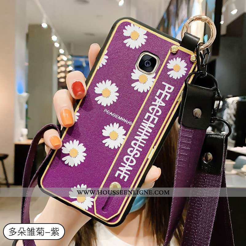 Étui Samsung Galaxy S7 Edge Fluide Doux Silicone Ornements Suspendus Créatif Tendance Étoile Mode Ve