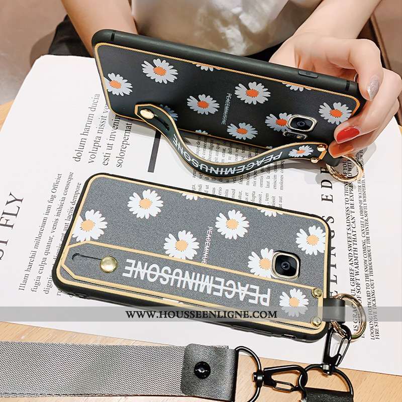 Étui Samsung Galaxy S7 Edge Fluide Doux Silicone Ornements Suspendus Créatif Tendance Étoile Mode Ve
