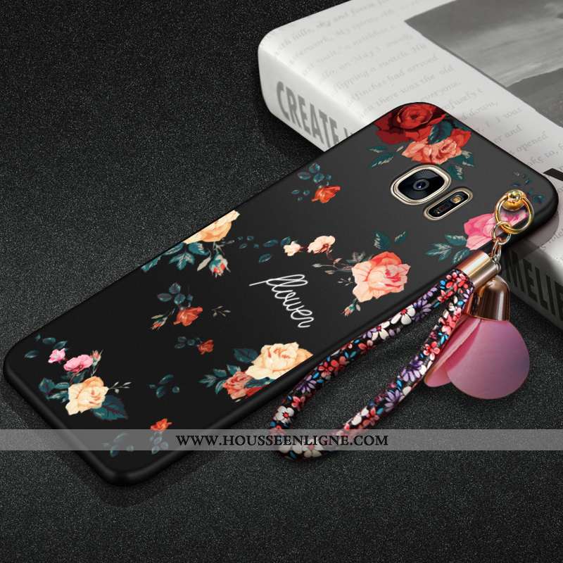 Étui Samsung Galaxy S7 Edge Protection Personnalité Rouge Téléphone Portable Tout Compris Coque