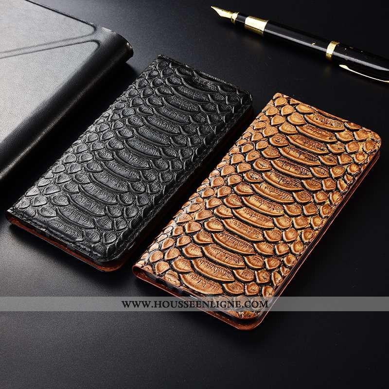 Étui Samsung Galaxy S7 Edge Silicone Protection Modèle Fleurie Noir Cuir Véritable Clamshell Cuir