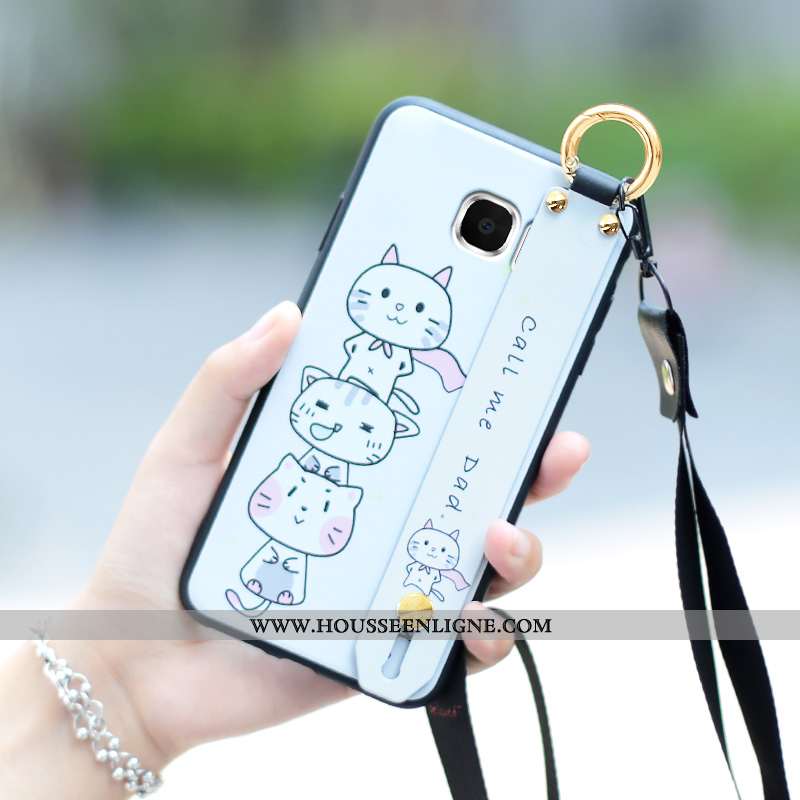 Étui Samsung Galaxy S7 Tendance Légère Ornements Suspendus Coque Nouveau Téléphone Portable Noir