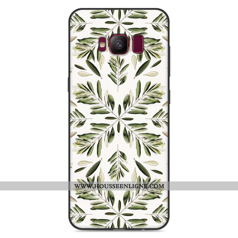Étui Samsung Galaxy S8 Dessin Animé Tendance Fluide Doux Coque Incassable Luxe Étoile Gris