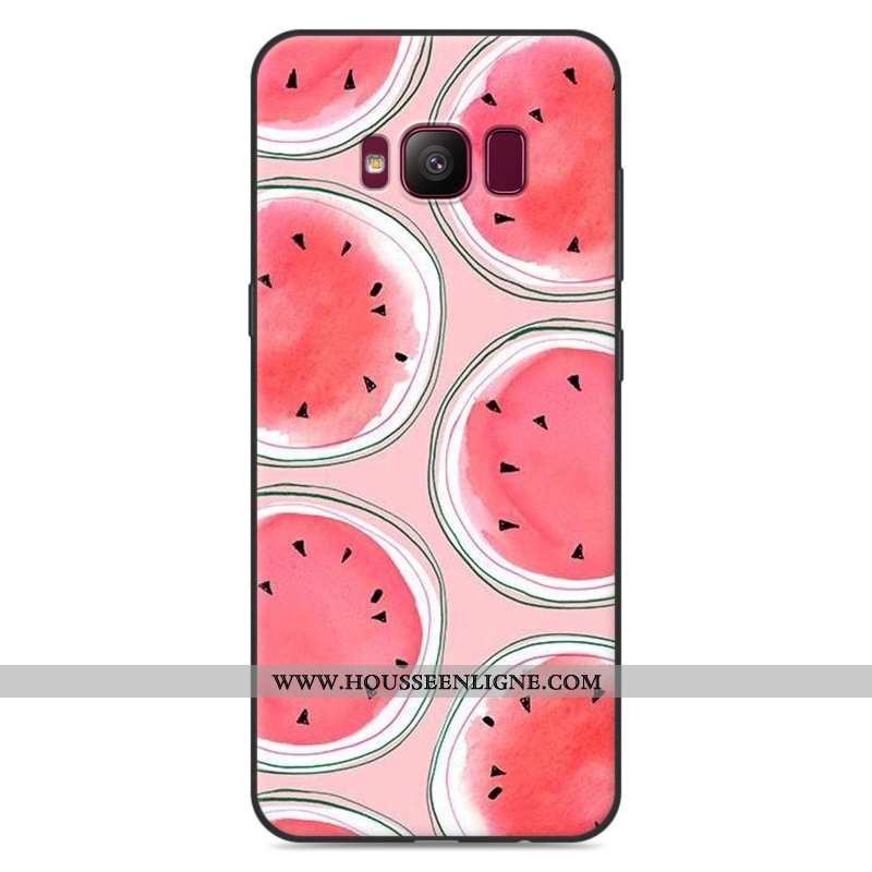 Étui Samsung Galaxy S8 Dessin Animé Tendance Fluide Doux Coque Incassable Luxe Étoile Gris