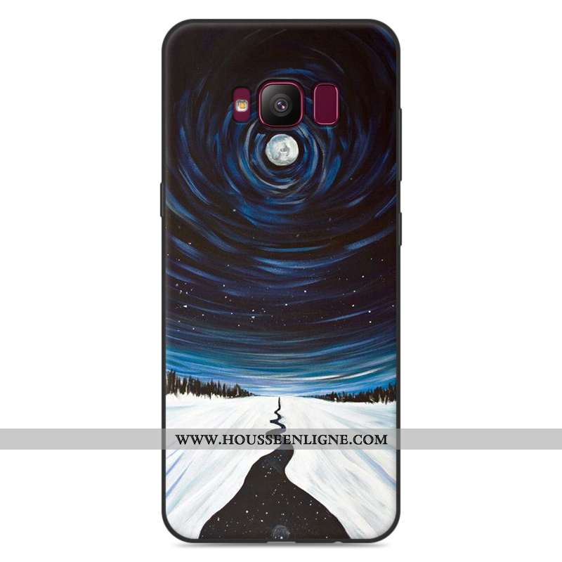 Étui Samsung Galaxy S8+ Fluide Doux Silicone Incassable Protection Gris Coque