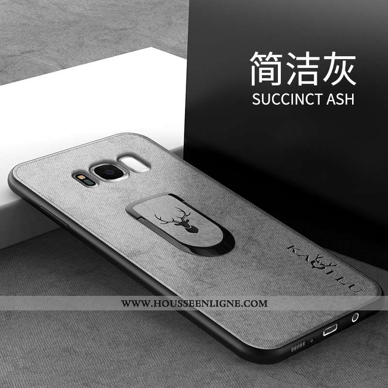 Étui Samsung Galaxy S8+ Modèle Fleurie Silicone Créatif Étoile Simple Personnalité Nouveau Rouge