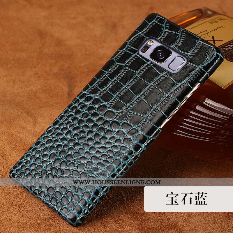 Étui Samsung Galaxy S8+ Personnalité Créatif Personnalisé Nouveau Cuir Véritable Incassable Téléphon