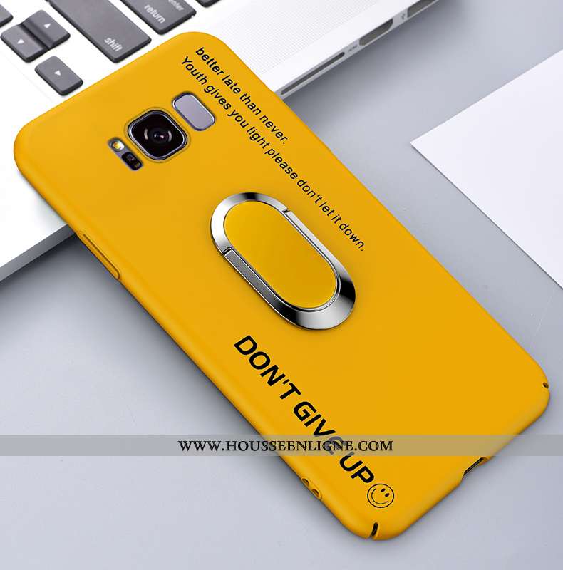 Étui Samsung Galaxy S8 Personnalité Créatif Protection Jaune Étoile Incassable Légère