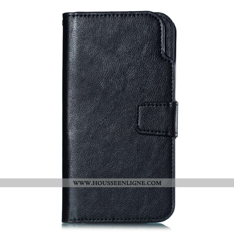 Étui Samsung Galaxy S8 Portefeuille Cuir Housse Étoile Protection Téléphone Portable Noir