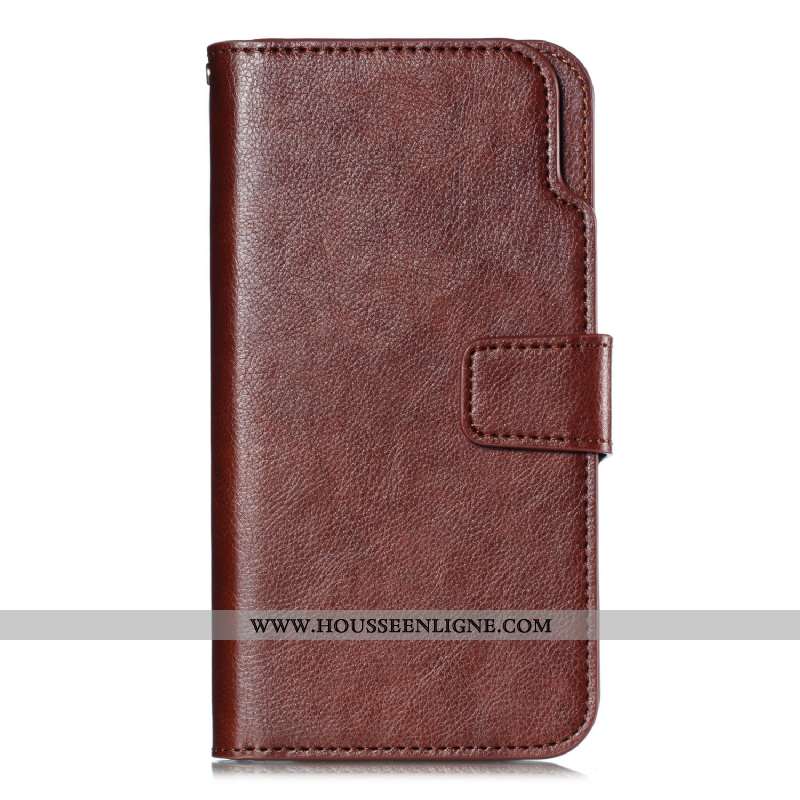 Étui Samsung Galaxy S8 Portefeuille Cuir Housse Étoile Protection Téléphone Portable Noir