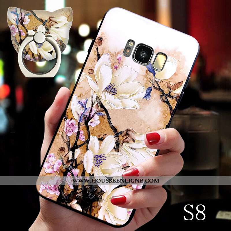 Étui Samsung Galaxy S8 Protection Ornements Suspendus Coque Personnalité Incassable Légère Tout Comp