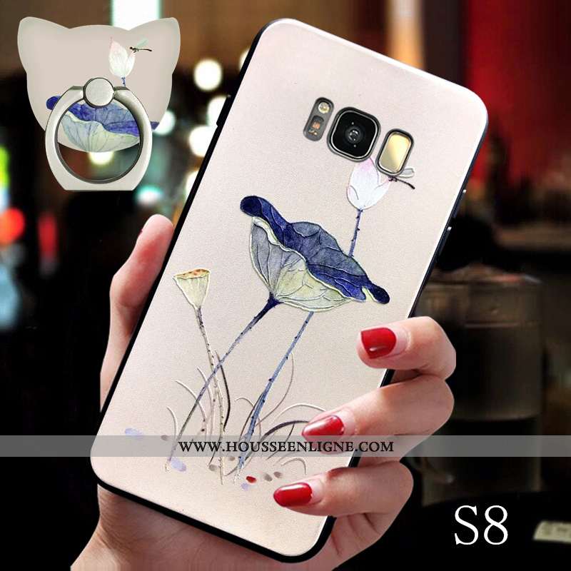 Étui Samsung Galaxy S8 Protection Ornements Suspendus Coque Personnalité Incassable Légère Tout Comp