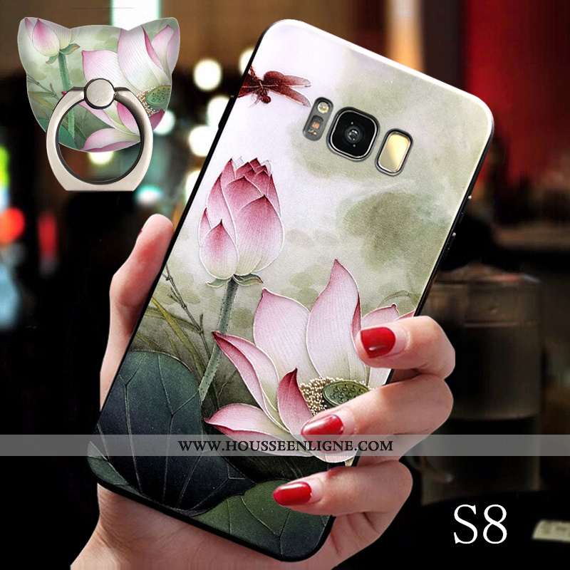 Étui Samsung Galaxy S8 Protection Ornements Suspendus Coque Personnalité Incassable Légère Tout Comp